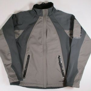 L.L. Bean Hardshell Jacket Gray Size Small Womens